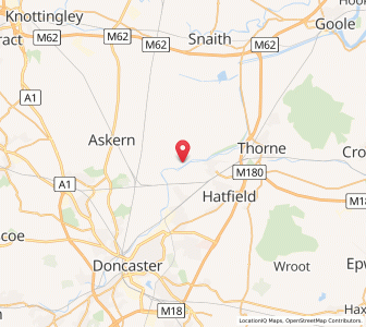 Map of Kirk Bramwith, EnglandEngland