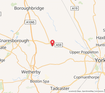 Map of Kirk Hammerton, EnglandEngland