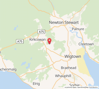 Map of Kirkchrist, ScotlandScotland