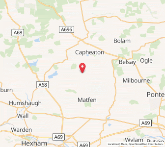 Map of Kirkheaton, EnglandEngland