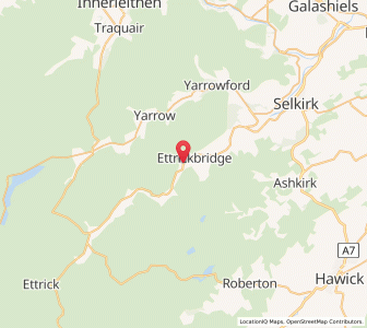 Map of Kirkhope, ScotlandScotland