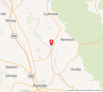 Map of Kirkoswald, EnglandEngland