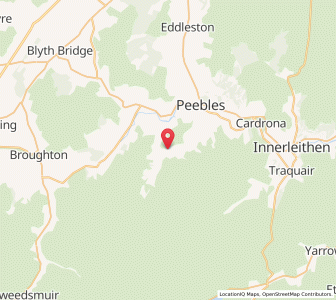 Map of Kirkton Manor, ScotlandScotland