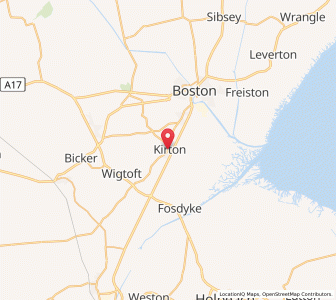Map of Kirton, EnglandEngland