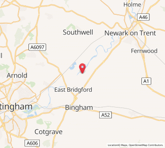 Map of Kneeton, EnglandEngland