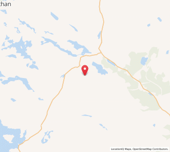 Map of Knockan, ScotlandScotland
