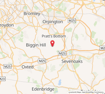 Map of Knockholt, EnglandEngland