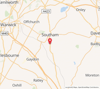 Map of Ladbroke, EnglandEngland