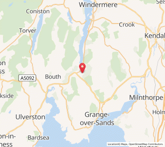 Map of Lake Side, EnglandEngland