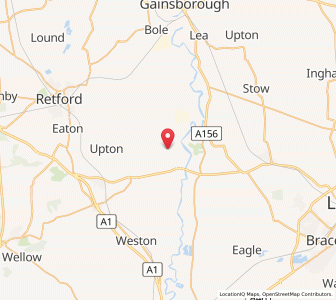 Map of Laneham, EnglandEngland