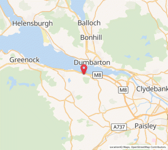 Map of Langbank, ScotlandScotland