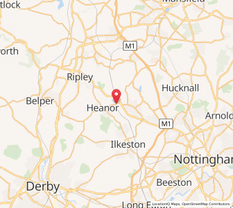 Map of Langley Mill, EnglandEngland