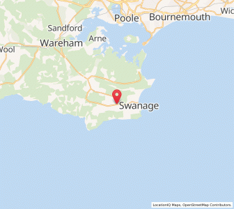 Map of Langton Matravers, EnglandEngland