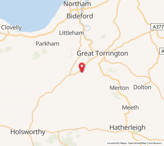 Map of Langtree, EnglandEngland