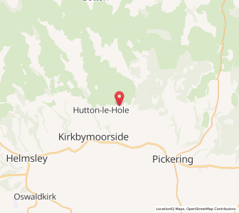 Map of Lastingham, EnglandEngland