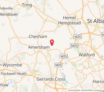 Map of Latimer, EnglandEngland