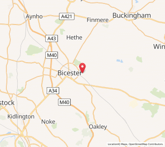 Map of Launton, EnglandEngland
