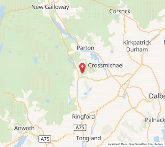 Map of Laurieston, ScotlandScotland