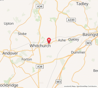 Map of Laverstoke, EnglandEngland
