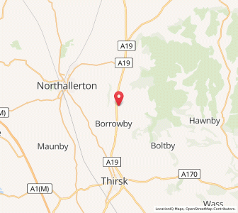 Map of Leake, EnglandEngland