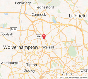Map of Leamore, EnglandEngland