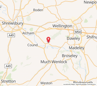 Map of Leighton, EnglandEngland