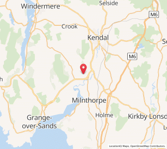 Map of Levens, EnglandEngland