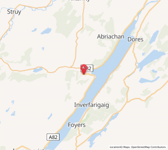 Map of Lewiston, ScotlandScotland