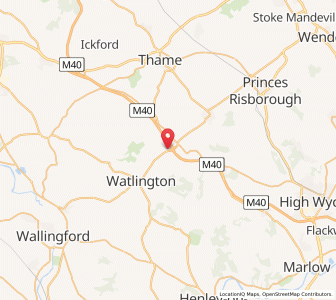 Map of Lewknor, EnglandEngland
