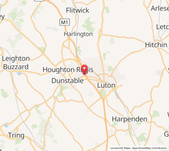 Map of Lewsey, EnglandEngland