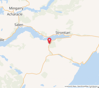 Map of Liddesdale, ScotlandScotland