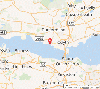Map of Limekilns, ScotlandScotland