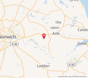 Map of Lingwood, EnglandEngland