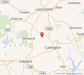 Map of Linkinhorne, EnglandEngland