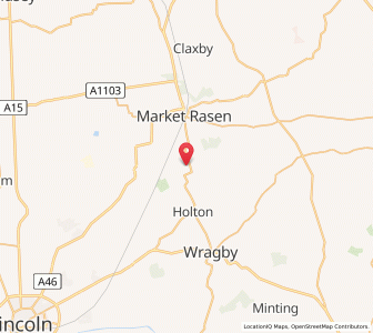 Map of Linwood, EnglandEngland