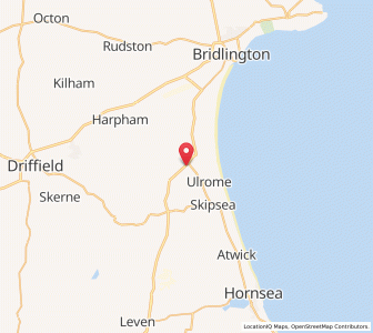 Map of Lissett, EnglandEngland