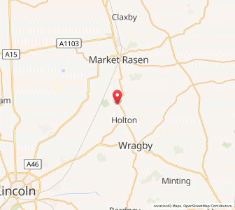 Map of Lissington, EnglandEngland