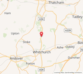 Map of Litchfield, EnglandEngland