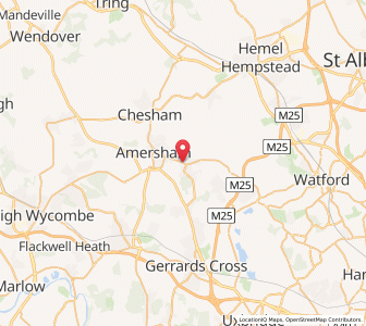 Map of Little Chalfont, EnglandEngland