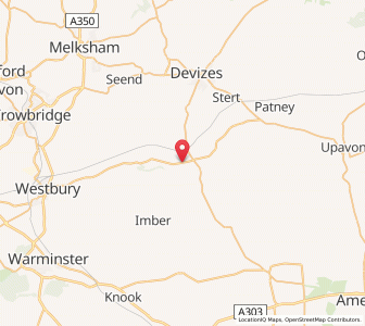 Map of Little Cheverell, EnglandEngland