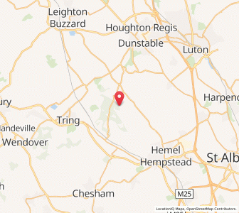 Map of Little Gaddesden, EnglandEngland