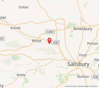 Map of Little Langford, EnglandEngland