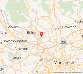 Map of Little Lever, EnglandEngland