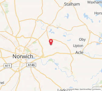 Map of Little Plumstead, EnglandEngland