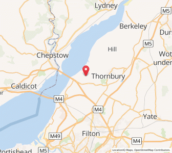 Map of Littleton-upon-Severn, EnglandEngland