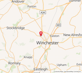 Map of Littleton, EnglandEngland