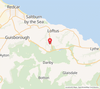 Map of Liverton, EnglandEngland