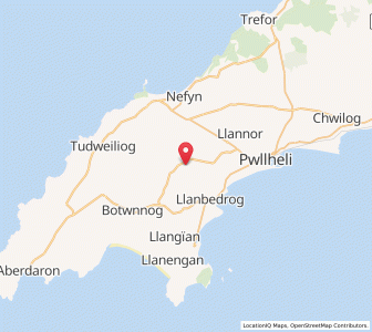 Map of Llanfihangel Bachellaeth, WalesWales