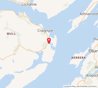 Map of Lochdon, ScotlandScotland