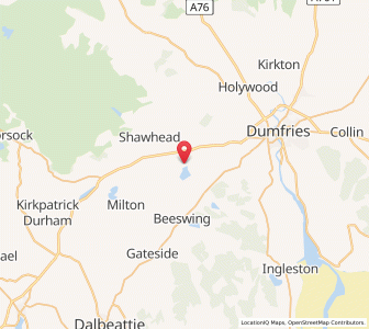 Map of Lochfoot, ScotlandScotland